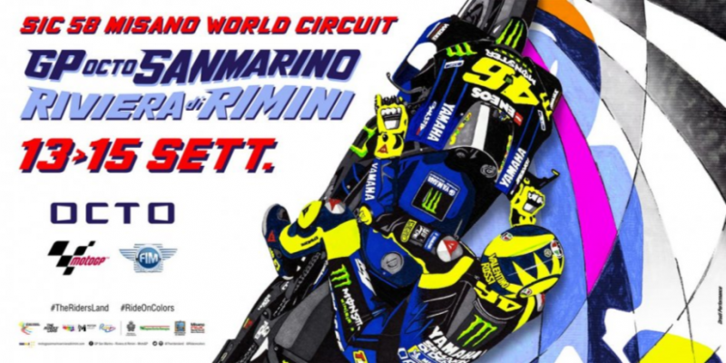 Misano GP dedicates its poster to Valentino Rossi.png