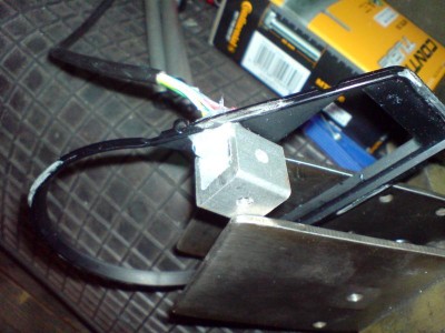 Und die Ganganzeige auch gleich mit eingebaut.