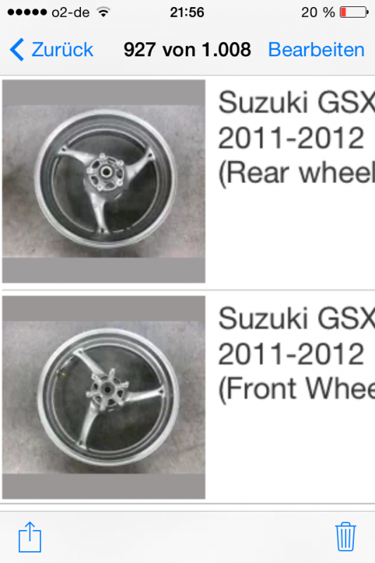 Felgen erstanden... (2013)