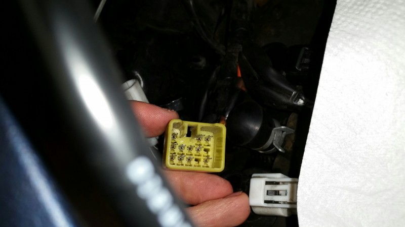 Gegenstück am Motorrad