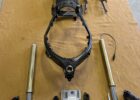 Bmw S1000RR K67 Teile Rahmen, Gabel, Dash+ECU etc