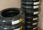 Dunlop KR Reifen 120 und 195 und Bridgestone Regenreifen