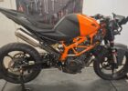 KTM RC390 Rennstrecke Kartbahn