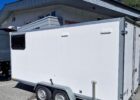 Motorradtransporter mit Wohnbereich / Kofferanhänger