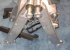 2 x Aluminium Hinterradschwinge kpl.