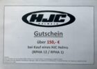 150 Euro Gutschein für HJC Helm RPHA 12 / RPHA 1