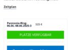 Renntraining Pannoniaring an 06.06-08.06.2025
