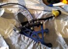 R6 Rj03 Valter Moto Fußrastenanlage blau