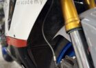 Yamaha R1 Rennmotorrad top aufgebaut für die Rennstrecke (Racing)