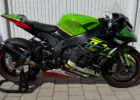 Kawasaki ZX10R ZX-10R Rennmaschine Micron Öhlins Tellert Brembo