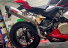 Ducati V4 DB solution for high Akrapovic system