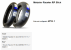 Neu: Satz Metzeler Racetec RR Slick