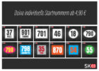 Startnummern für Classic-Veranstaltungen rund – oval – eckig Oldtimer Youngtimer Retro Bike