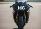 9 teiliges Startnummern Aufkleber Set für Dein Racing Bike, Pitbike, Naked Bike, Supersportler