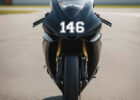 9 teiliges Startnummern Aufkleber Set für Dein Racing Bike, Pitbike, Naked Bike, Supersportler